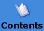 contents button blue