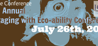 2nd Annual Engaging with Eco-Ability Conference Presentations and Schedule