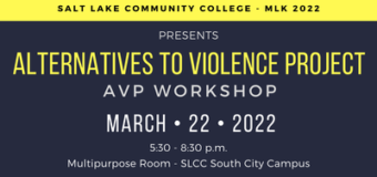MLK 2022 Alternatives to Violence Project (AVP) Workshop March 22, 2022 – Salt Lake, Utah, USA
