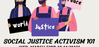Salt Lake Social Justice Workshop March 23, 2022 – Free and Open to the Public